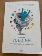 Christophe Matthys - Handboek voeding, Boeken, Ophalen of Verzenden, Christophe Matthys; Vicky De Preter; Stefaan De Henauw; Ann M...