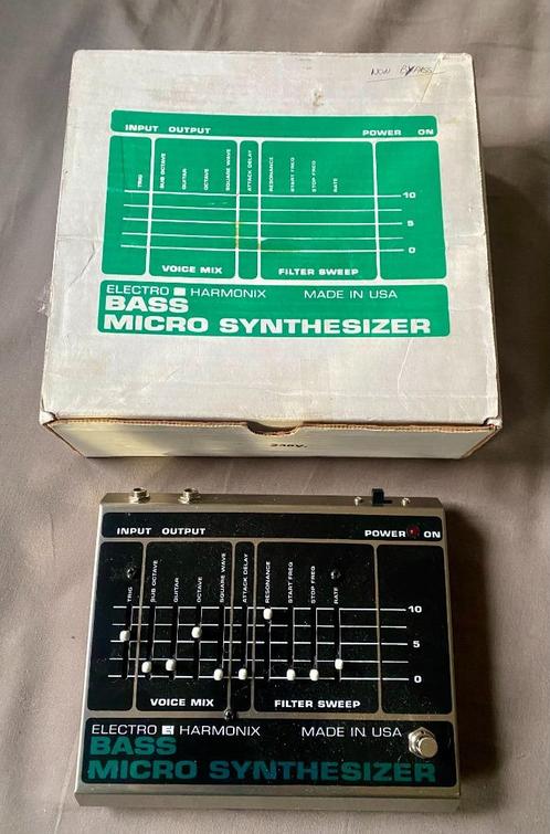 ELECTRO HARMONIX - BASS MICRO SYNTHESIZER, Muziek en Instrumenten, Effecten, Gebruikt, Overige typen, Ophalen of Verzenden