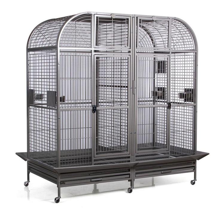 Montana Palace 2, grote papegaaienkooi met uitneembaar tusse, Dieren en Toebehoren, Vogels | Hokken en Kooien, Nieuw, Vogelkooi