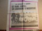 VOETBAL TEAM LA LOUVIERE 1970, Ophalen of Verzenden, Gebruikt, Poster, Plaatje of Sticker