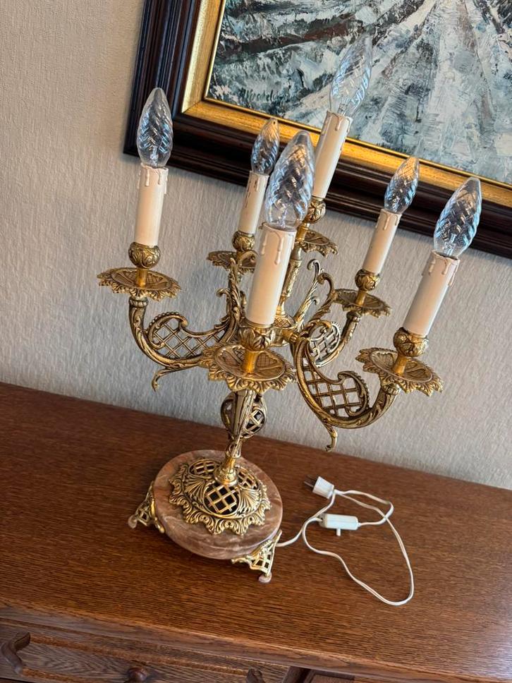 Antieke lamp, Antiek en Kunst, Antiek | Verlichting, Ophalen