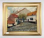 2- Schilderij op paneel, gesigneerd, Ophalen of Verzenden