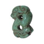 Pendentif Boucs Turquoise Chine Dynastie MING (1368 - 1644), Antiquités & Art, Enlèvement ou Envoi