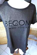 leuk T-shirt ‘become who you are’, Kleding | Dames, T-shirts, Maat 42/44 (L), Nieuw, Ophalen of Verzenden, Korte mouw