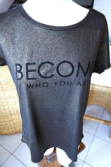 leuk T-shirt ‘become who you are’  disponible aux enchères