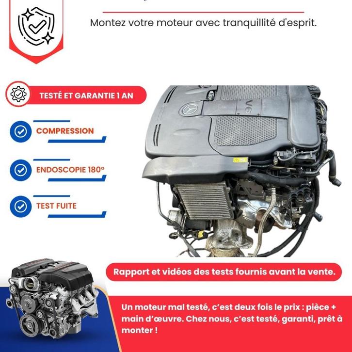 Complete motor Mercedes klasse s 400 s400, Auto-onderdelen, Motor en Toebehoren, Mercedes-Benz, Nieuw, Ophalen of Verzenden