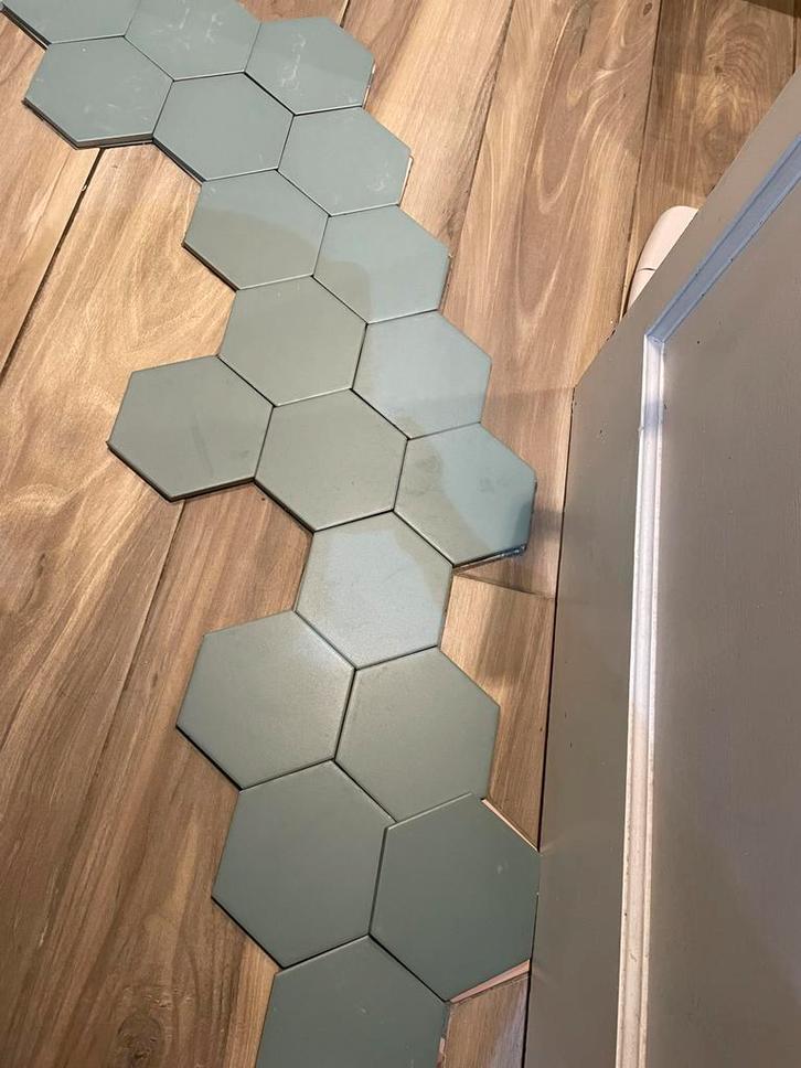 Lots de carrelages et tomettes, Doe-het-zelf en Bouw, Tegels, Zo goed als nieuw, Ophalen