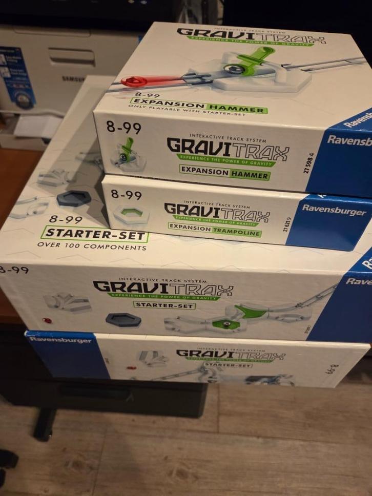 Gravitrax en 2 uitbreidingen., Kinderen en Baby's, Speelgoed | Educatief en Creatief, Zo goed als nieuw, Knutselen, Bouwen, Puzzelen
