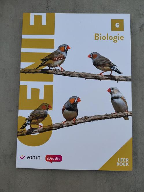 Genie 6 biologie, Boeken, Schoolboeken, Zo goed als nieuw, Biologie, ASO, Ophalen of Verzenden