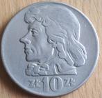 POLOGNE 10 ZLOTYCH 1960 grosse tête KM 50, Timbres & Monnaies, Envoi, Monnaie en vrac, Pologne