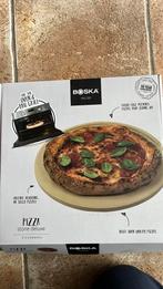 1maal gebruikte stenen pizza schotel , 29 cm doorsnee, Ophalen, Gebruikt, Boska