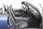 Mazda MX-5 MX-5 1.6i Cabriolet/Leder incl 2 JAAR garantie!, Auto's, Gebruikt, Zwart, 4 cilinders, Cabriolet