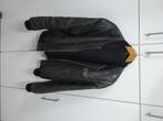 Lederen jas L, Kleding | Heren, Jassen | Winter, Ophalen, Gedragen, Maat 52/54 (L), Zwart