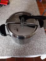 Hogedrukpan, Huis en Inrichting, Inox, Inductieplaat, Zo goed als nieuw, Ophalen