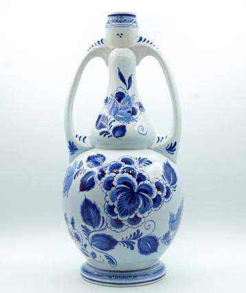 Porceleyne Fles Delftsblauw porselein vaas Chinese stijl beschikbaar voor biedingen