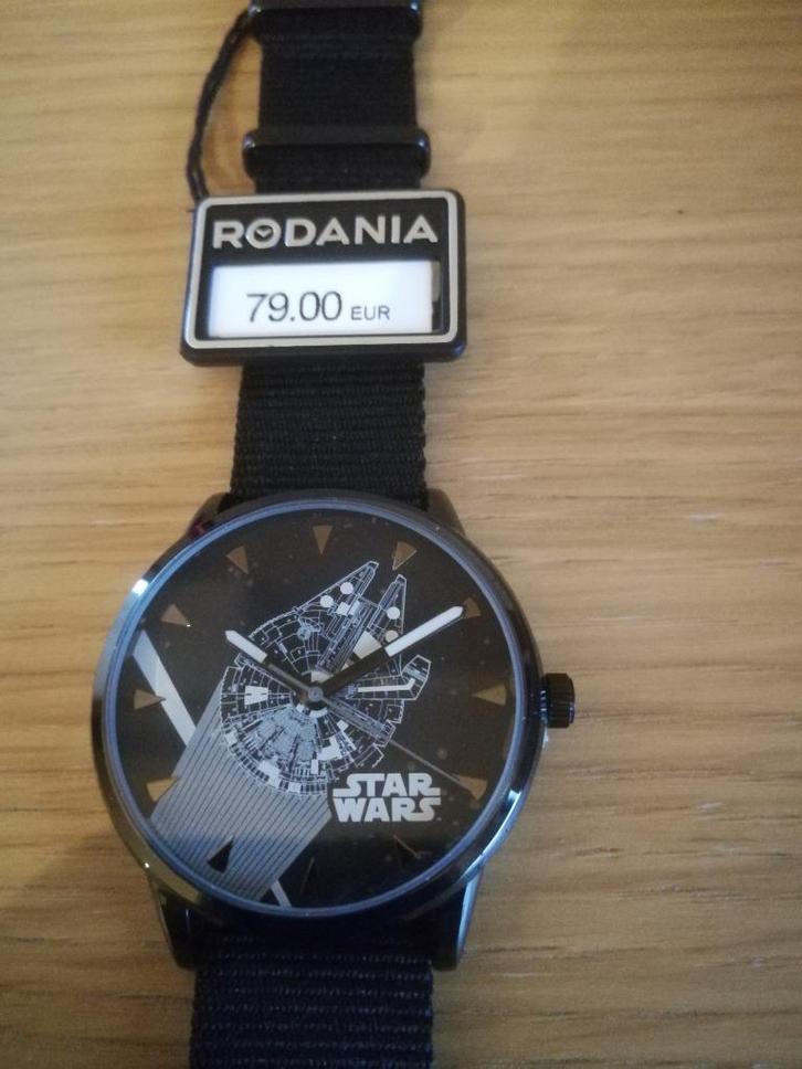 RODANIA STAR WARS FALCON, Handtassen en Accessoires, Horloges | Heren, Nieuw, Polshorloge, Overige merken, Kunststof, Ophalen