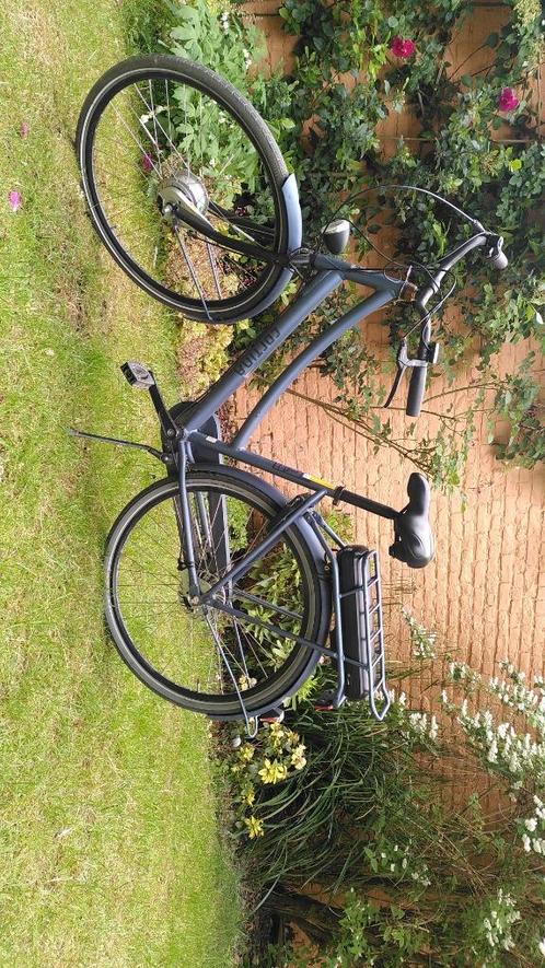 Cortina E-U1 2017 elektrische fiets voor dames - matblauw, Fietsen en Brommers, Elektrische fietsen, Gebruikt, Cortina, Ophalen
