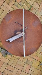 Vuurschaal cortenstaal, Tuin en Terras, Vuurschalen, Ophalen, Zo goed als nieuw