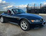BMW Z3 1.8 Verwarmde stoel + ASC, Auto's, 4 cilinders, Cabriolet, Zwart, Leder
