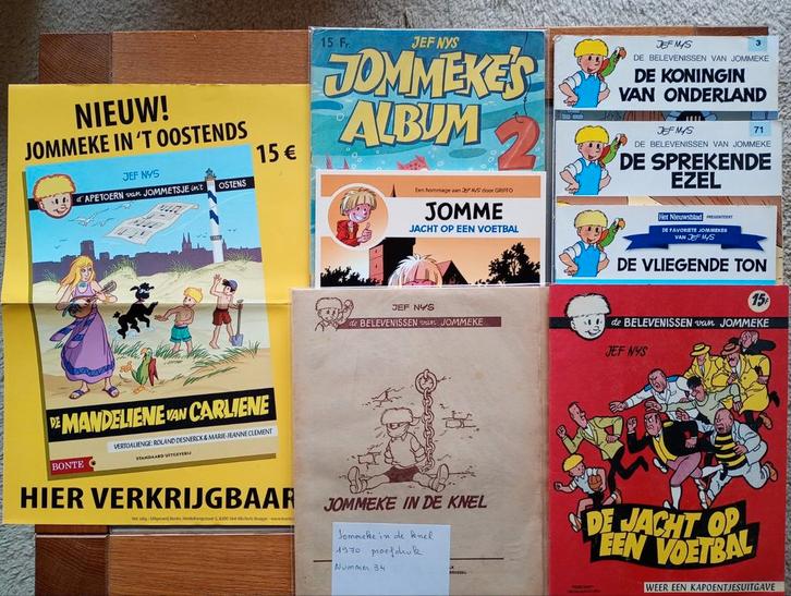 Pakketje van Jommeke , mag goedkoop weg, Boeken, Stripverhalen, Gelezen, Ophalen of Verzenden