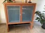 Tv-meubel, Huis en Inrichting, Kasten |Televisiemeubels, Ophalen, Gebruikt, 100 tot 150 cm, Glas