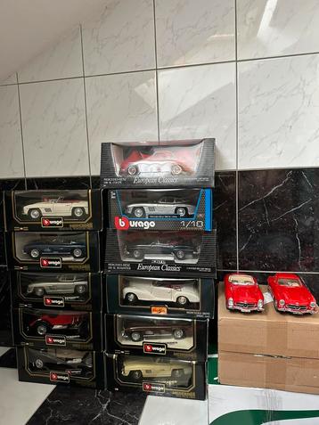 Mercedes modelauto's 1:18 beschikbaar voor biedingen