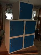 Mini - lockers  opbergkastjes / kubuslockers. In goede staat, Huis en Inrichting, Ophalen, Gebruikt