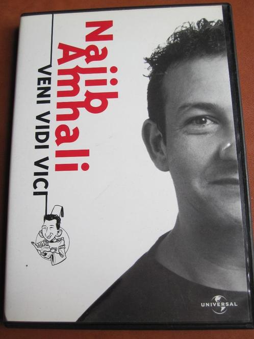 Najib Amhali - Veni vidi vici, Cd's en Dvd's, Dvd's | Cabaret en Sketches, Zo goed als nieuw, Stand-up of Theatershow, Alle leeftijden