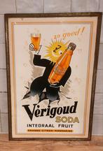 1954 Verigoud Soda reclame bord, Verzamelen, Merken en Reclamevoorwerpen, Ophalen of Verzenden, Zo goed als nieuw