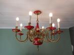 luchter in porselen, Huis en Inrichting, Lampen | Kroonluchters, Ophalen of Verzenden