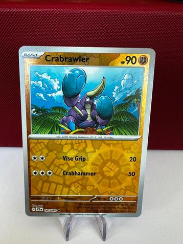 Crabrawler - Stellar crown - pokémon beschikbaar voor biedingen