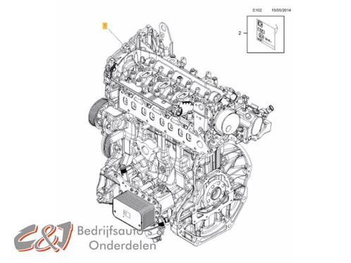 Motor van een Opel Vivaro, Auto-onderdelen, Motor en Toebehoren, Opel, Gebruikt, 3 maanden garantie, Ophalen of Verzenden
