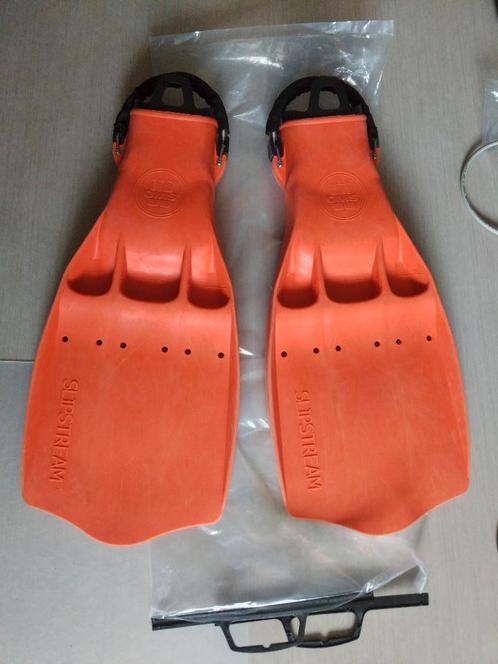 OMS Slipstream Orange XL fijne SCUBA-vinnen, Watersport en Boten, Duiken, Gebruikt, Zwem- of Duikvliezen, Ophalen of Verzenden