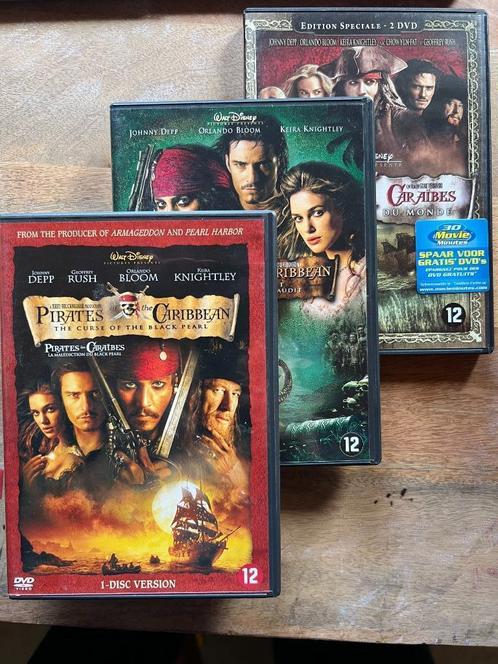 Pirates des Caraïbes - Films 1 à 3 (3 Films en DVD), CD & DVD, DVD | Aventure, Utilisé, Enlèvement ou Envoi