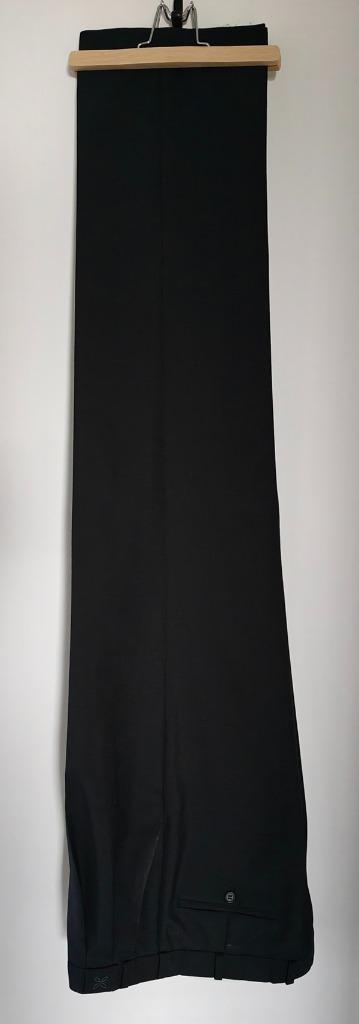 LINEA BERNARDO zwarte kostuumbroek taille 92 lengte 92,5..., Kleding | Heren, Broeken en Pantalons, Zo goed als nieuw, Overige maten