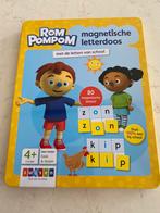 Rom Pompom magnetische letterdoos, Ophalen of Verzenden, Zo goed als nieuw, Taal en Lezen