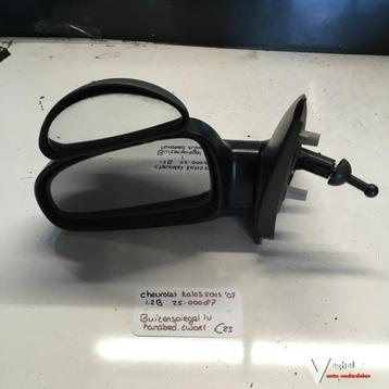 Chevrolet Kalos 2007 1.2 B 2500087   Buitenspiegel zwart han beschikbaar voor biedingen