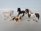 Lot van 4 Schleich paarden, Ophalen of Verzenden, Gebruikt