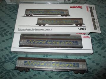 Marklin 48065 Wagons Suèdois, Enlèvement ou Envoi, Neuf, Wagon, Märklin
