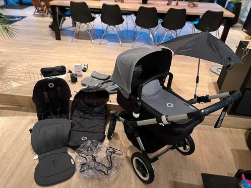 Kinderwagen Bugaboo Buffaloo in zeer mooie staat, Kinderen en Baby's, Buggy's, Overige merken, Regenhoes, Verstelbare rugleuning
