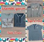 Pull ML+Polo MC pour garçon -Tape à l'œil-T.12 ans, Tape à l’œil, Gebruikt, Trui of Vest, Ophalen of Verzenden