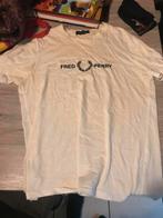 Fred Perry Wit T-Shirt maat S, Maat 46 (S) of kleiner, Ophalen of Verzenden, Wit, Zo goed als nieuw