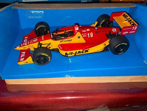 LOLA T93 INDYCAR A. ZAMPEDRI (I) 1/18 MINICHAMPS, Hobby en Vrije tijd, Modelauto's | 1:18, Gebruikt, Auto, MiniChamps, Ophalen of Verzenden