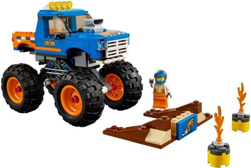 Lego City 60180 - Monster Truck, Kinderen en Baby's, Speelgoed | Duplo en Lego, Zo goed als nieuw, Lego, Complete set, Ophalen of Verzenden