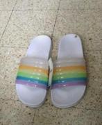 Badslippers regenboog, Kleding | Heren, Badmode en Zwemkleding, Ophalen of Verzenden