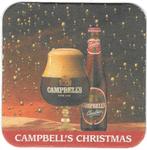 bierviltje 1st Campbell's Christmas 1, Verzamelen, Biermerken, Verzenden