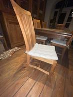 Eetkamerstoelen (8 stuks), Huis en Inrichting, Stoelen, Ophalen, Bruin, Vijf, Zes of meer stoelen, Hout