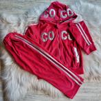 Velvet fashion set - pink - als nieuw!, Ophalen of Verzenden, Zo goed als nieuw, Meisje