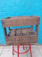 vintage houten kist voor flessen, Ophalen