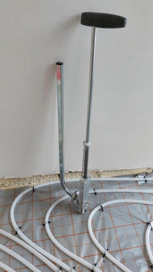Tackerapperaat en haspel te huur, Doe-het-zelf en Bouw, Verwarming en Radiatoren, Zo goed als nieuw, Ophalen of Verzenden